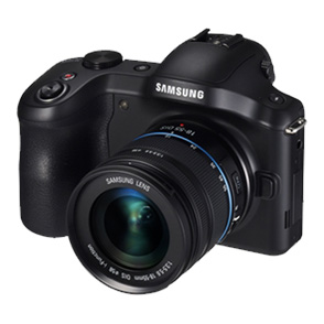 Samsung Galaxy™ NX 20.3MP Camera with 18-55mm Lens