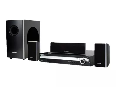 Home Theater System with 5 Disc DVD Changer